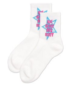 WEGO デザインパイルクルーソックス（14㎝）