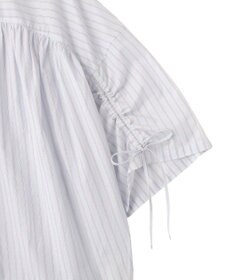 AMERICAN HOLIC 【先行予約】【WEB限定】ギャザーリボンスリーブ半袖シャツ