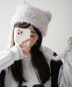 WEGO シャギーネコミミバラクラバ