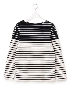 23区 【Oggi4月号掲載/洗える】Armor-lux バイカラーボーダー カットソー