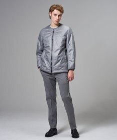 JOSEPH HOMME 新素材【アウタードッキング対応】ラインアートジャガード　ブルゾン