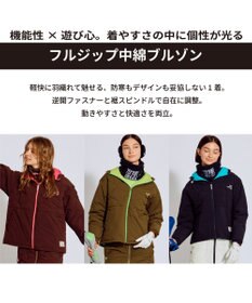 PW CIRCULUS 【撥水加工 / ストレッチ】【WOMEN】キルティング中綿ブルゾン ゴルフウェア レディース