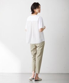 J.PRESS LADIES 【WEB限定カラーあり・吸水速乾・イージーケア】ブロッキングジャージー カットソー