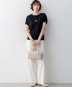 23区 【先行予約】レーヨンポリエステルストレッチ プルオーバー ニット