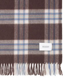 MOONBAT MACKINTOSH PHILOSOPHY(マッキントッシュ フィロソフィー）カシミヤ100％ クラシカルチェックマフラー