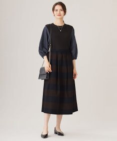 自由区 L 【カタログ掲載・洗える】スラブシャンタン スカート