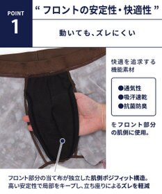 WACOAL MEN WACOAL MEN ボクサーパンツ 【気持ちいいパンツ】 動いてもズレにくい フロントの安定性・快適性 フリーなカッティング（裾部分） なめらかな肌ざわり 前閉じ 下着 WT3429 /ワコールメン