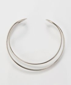 Phoebe 【金属アレルギー対応】ツインカレントカフバングル　シルバー/ニッケルフリー