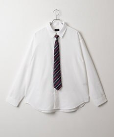 WEGO タイ付きシャツ(LS)