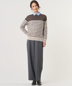 J.PRESS LADIES S SOFT TOUCH WOOL ボーダー ニット