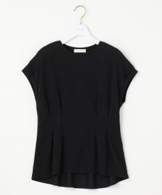 ANY SIS L 【UVケア・接触冷感】汗ジミ防止加工ペプラム カットソー