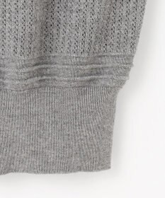 自由区 L ファインコットンウール ニット