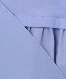 23区 【洗える】シルキータフタコンビ ペプラム カットソー