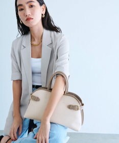 TOPKAPI 【Breath TOPKAPI】SCOTCH GRAIN スコッチグレイン ベルトデザイン ショルダー付き ミニトート バッグ