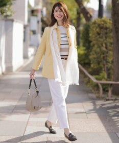 J.PRESS LADIES 【洗える】BASIC STRETCH DENIM ボーイフィット パンツ