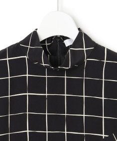 ICB L 【30th ANNIVERSARY】 ウィンドウペンプリント プルオーバーブラウス