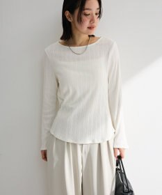 Green Parks チェーンリブカットプルオーバー