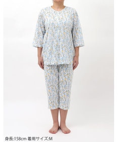 Wing 【数量限定　特別価格】 パジャマ 7分袖 8分丈 綿100％ 天竺素材 レディース EP8991 ウイング／ワコール