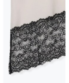 Te chichi イレギュラーヘムレイヤードレースキャミ