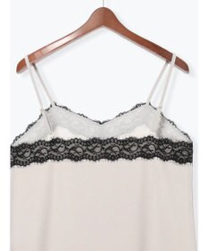 Te chichi イレギュラーヘムレイヤードレースキャミ