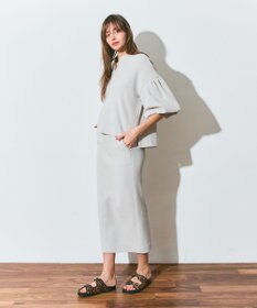 GRACE CONTINENTAL バルーンスリーブカットトップ