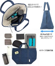 ROOTOTE 1049【舟型フォルム】 SN.ミディアム.デニム-A