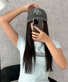 WEGO ロゴラインストーンキャップ