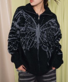 WEGO バタフライジップニット