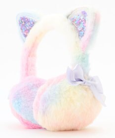 ANY KIDS ふわふわネコミミイヤーマフ