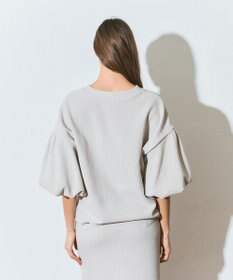 GRACE CONTINENTAL バルーンスリーブカットトップ