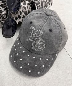 WEGO ロゴラインストーンキャップ