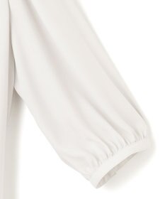 23区 L ライトバックサテンアムンゼン ギャザーブラウス