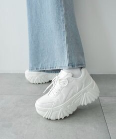 WEGO ボリュームレースアップスニーカー