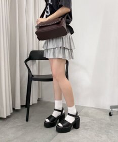 WEGO ヒールデザインサンダル