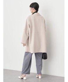 earth music&ecology ニュアンスビッグカラーコート