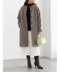 Te chichi バックスリットスタンドネックプルオーバー