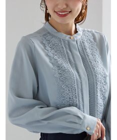 Te chichi フロントレースブラウス