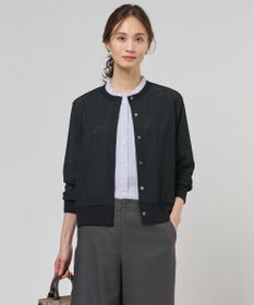 J.PRESS LADIES 【冷房対策に】レーシー カーディガン