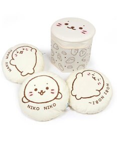 Mother garden しろたん つみつみ 収納クッション 簡易組立式 2Way