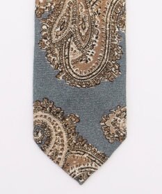 JOSEPH ABBOUD 【イタリア製 personality】ペイズリープリント ネクタイ