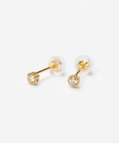 TOCCA 【WEB限定】FLORA K18 DIAMOND  K18 PIERCED EARRINGS K18 ダイヤモンド ピアス