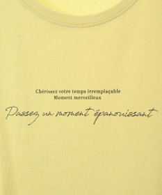 Green Parks ノースリーブ筆記体ロゴプルオーバー