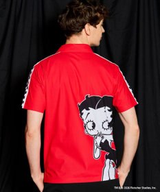 FILA GOLF／marie claire 【LOUDMOUTH×Betty Boop™】 メンズ ポロシャツ
