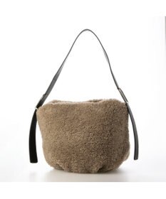 UNBILLION カシュカシュ cachecache / フリーハンドルボアショルダーバッグ