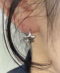 WEGO L2Pモチーフフープピアス