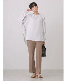 AMERICAN HOLIC イージーケアドルマンとろみブラウス