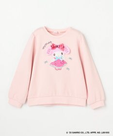 ANY KIDS 【マイメロディ＆クロミ×ANY KIDS】アップリケ トレーナー