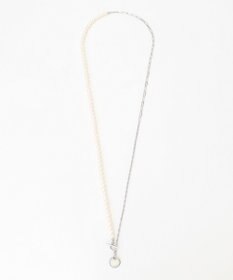 J.PRESS YORK STREET 【WOMEN】パールチェーン 2WAYネックレス