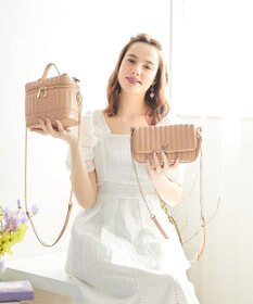 style code 【MERCURYDUO/マーキュリーデュオ】ストライプキルティング　バニティミニショルダーバッグ