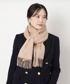 MOONBAT WEB限定【洗える】ミエル (miel) カシミヤ100％ プレーンマフラー